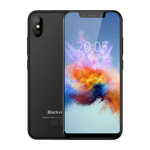 Blackview A30 5.5inch 19:9 Full Screen Smartphone MTK6580A Quad Core 3G Face ID Mobile Phone 2GB+16GB Android 8.1 Dual SIM